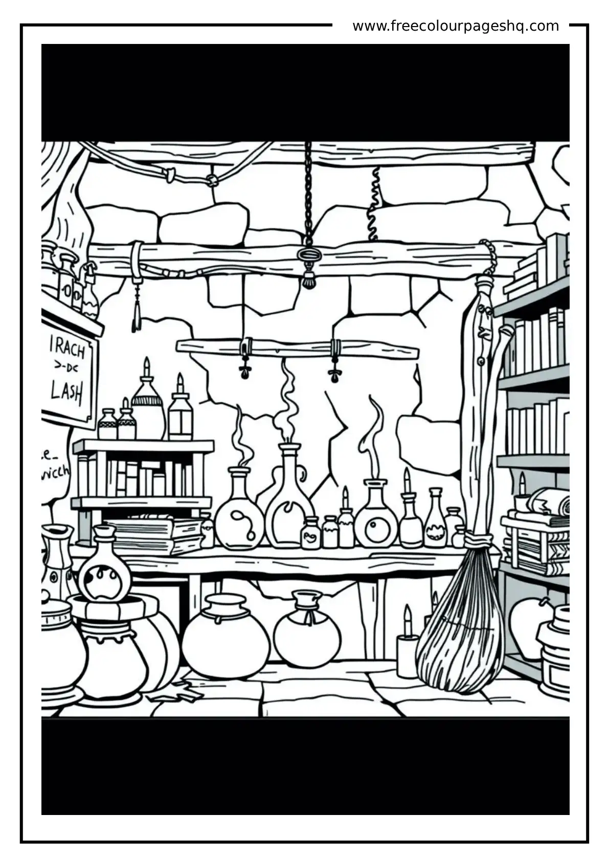 Potion Laboratory Interior
