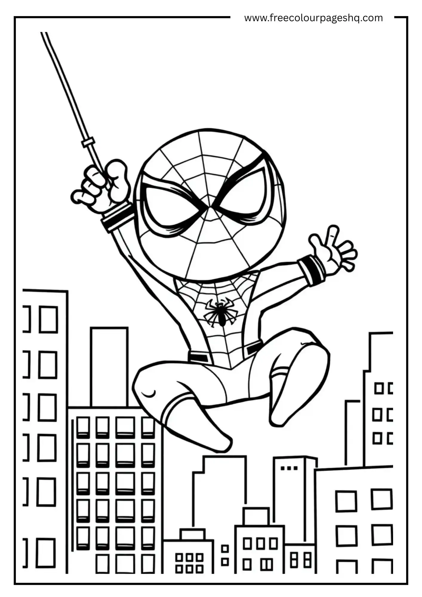Spider-Man Cartoon Style