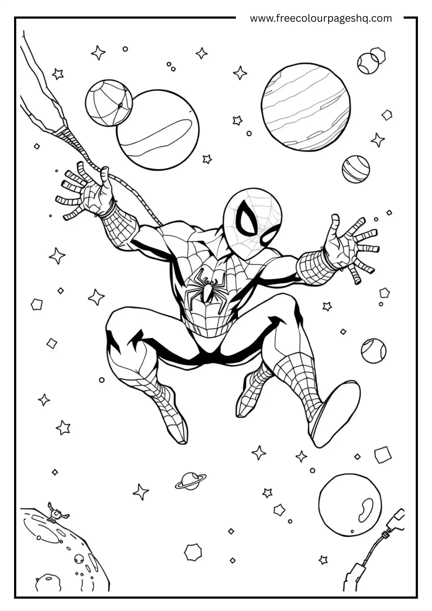 Spider-Man in Space