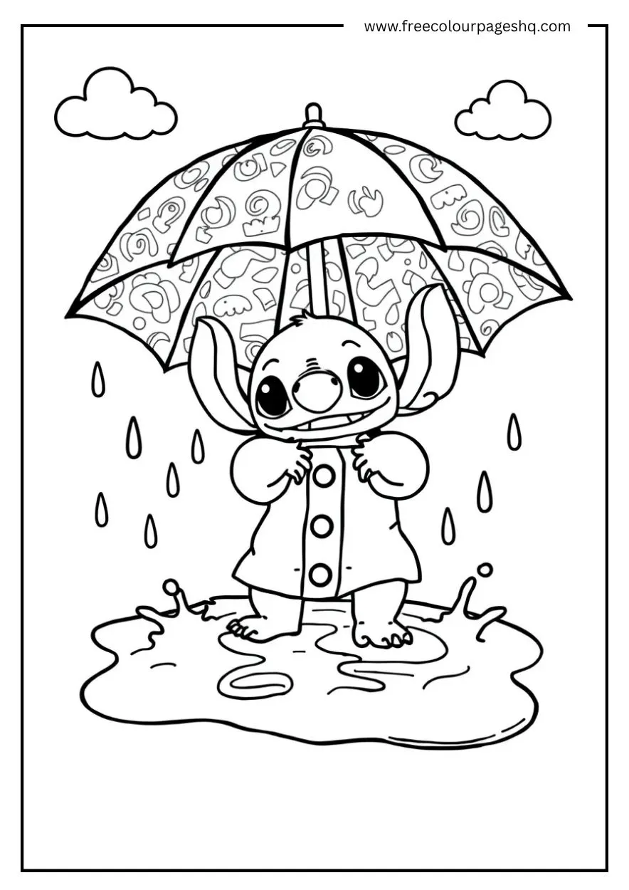 Stitch in Raincoat