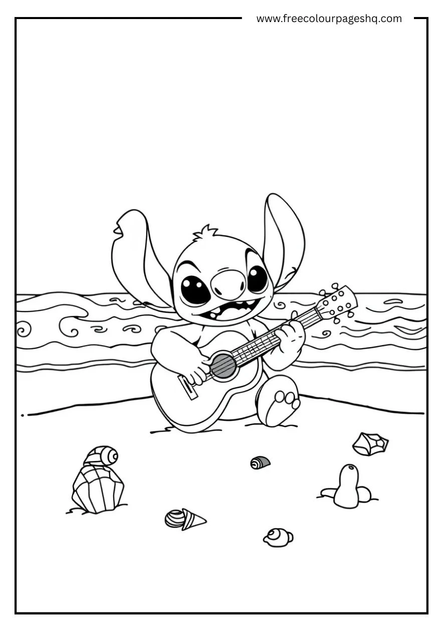 Stitch with Guitar