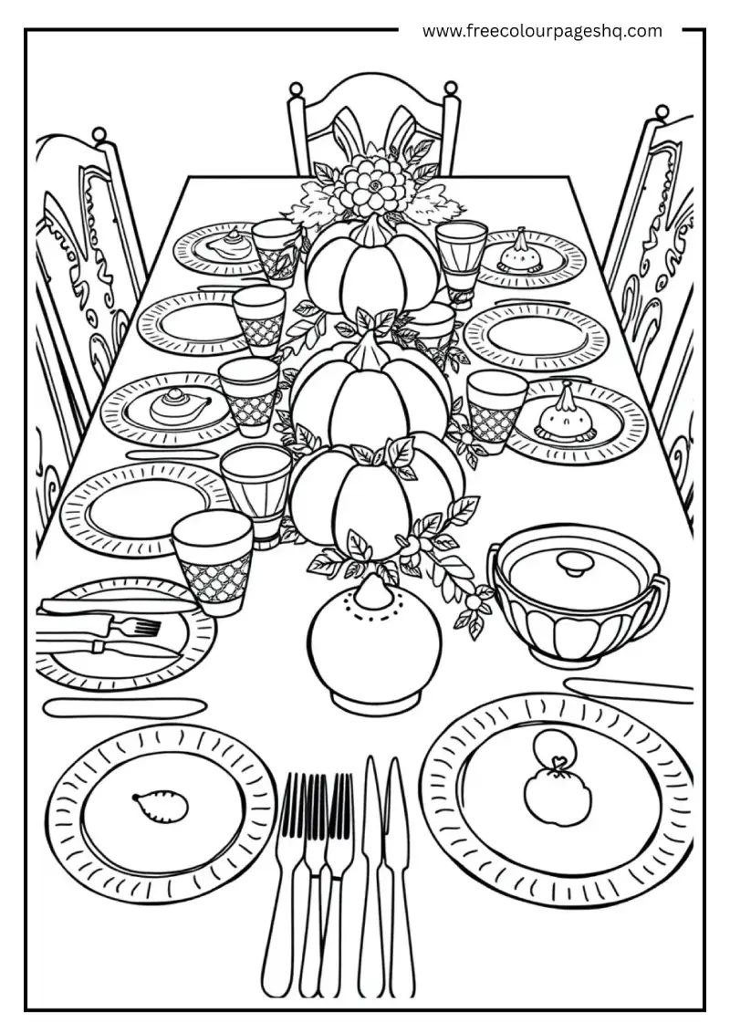 Thanks giving Dinner Spread