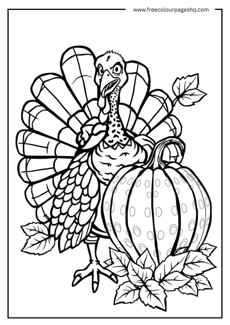 Turkey and Pumpkin Duo