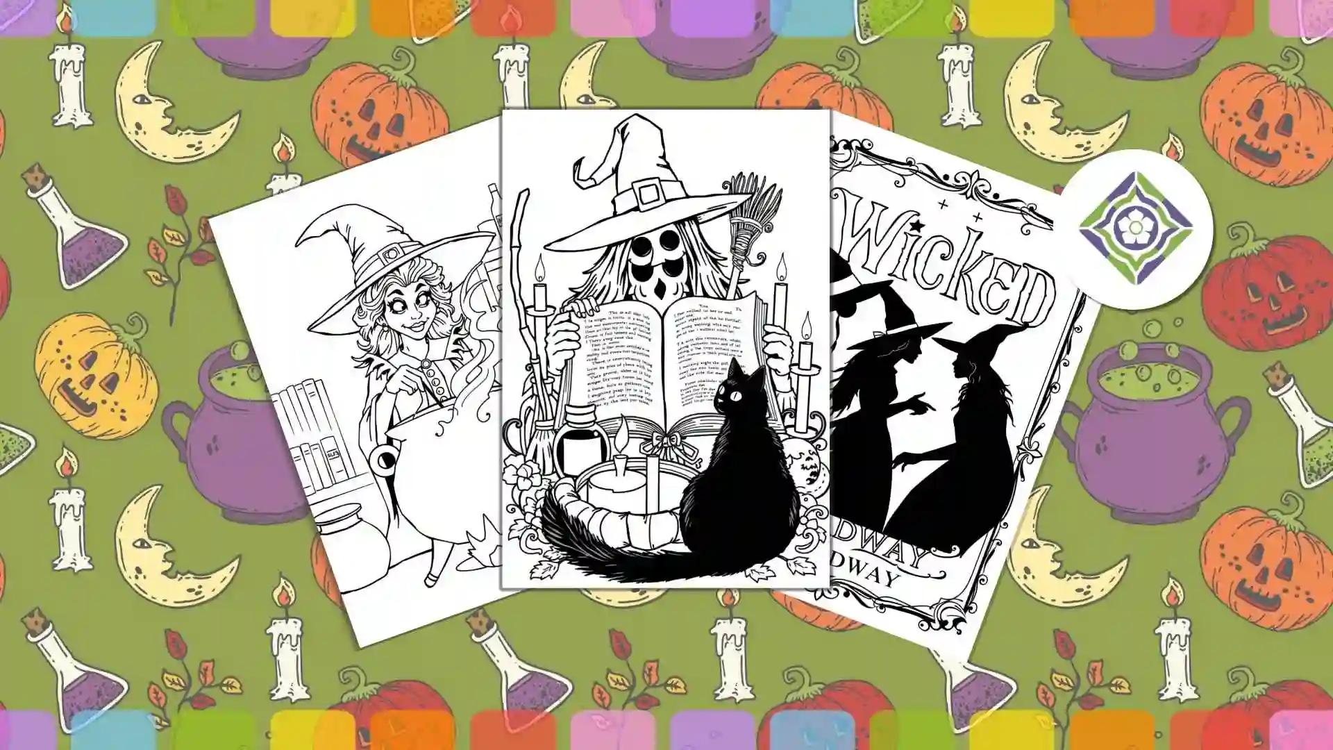 Coloring pages Wicked Coloring Pages