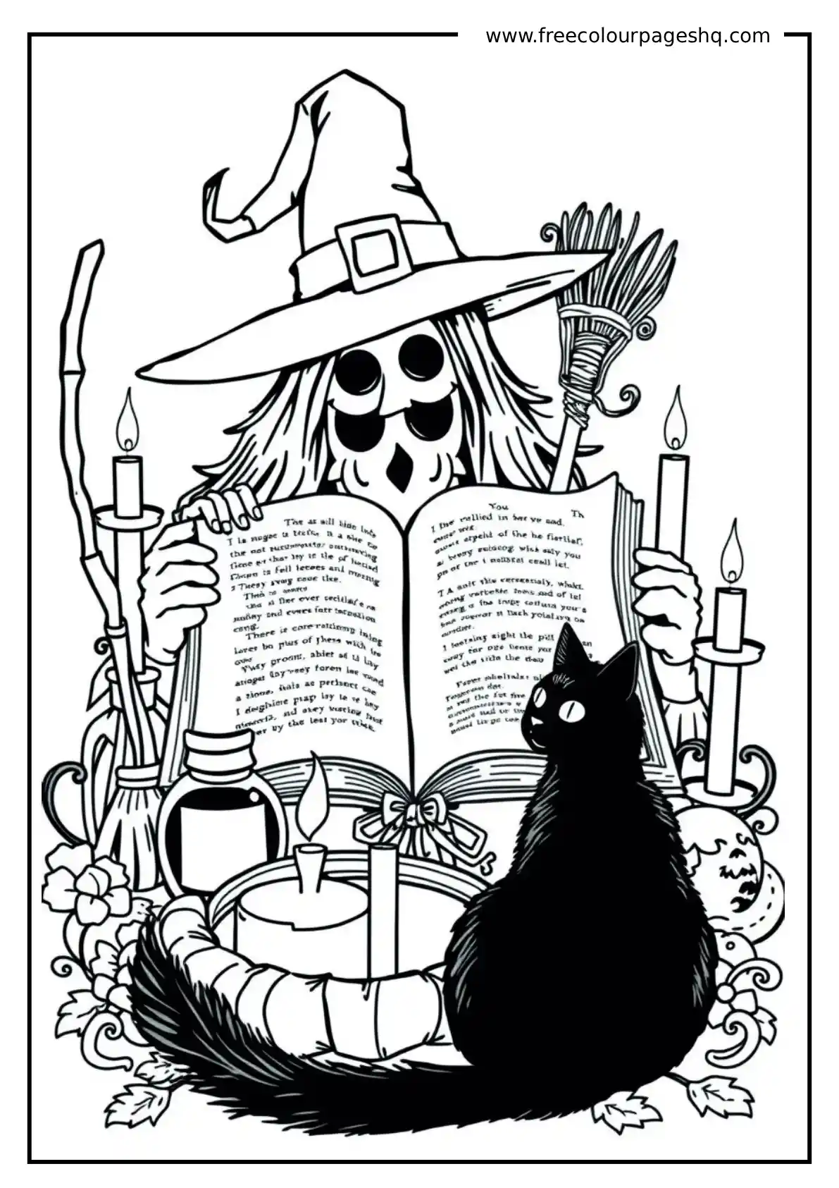 Wicked coloring pages