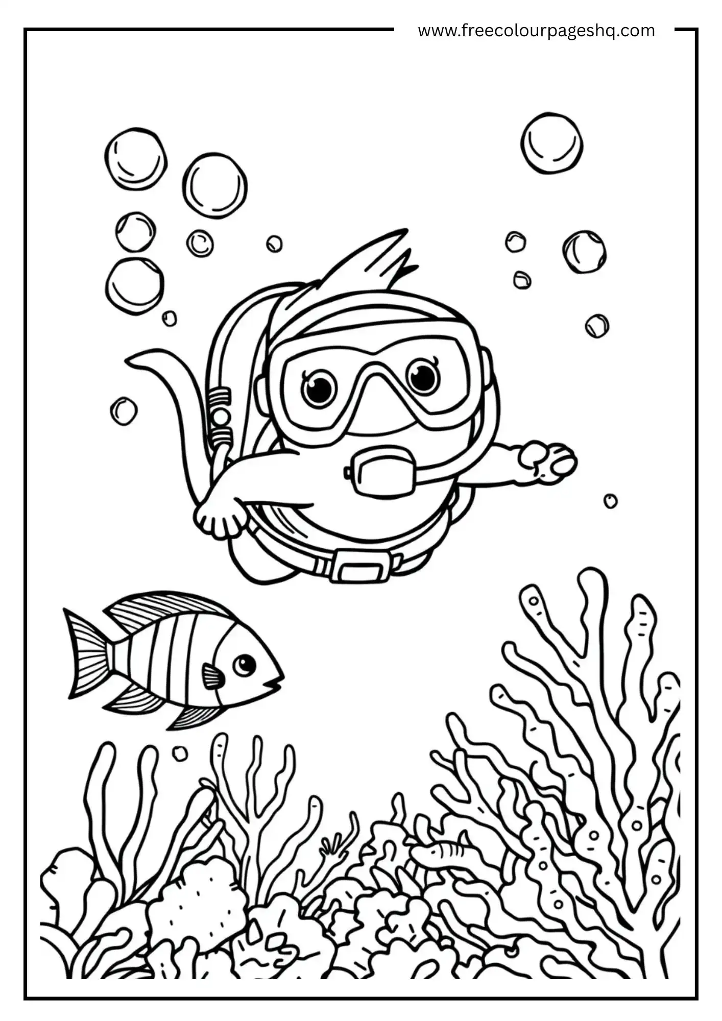 Zuma Diving Underwater