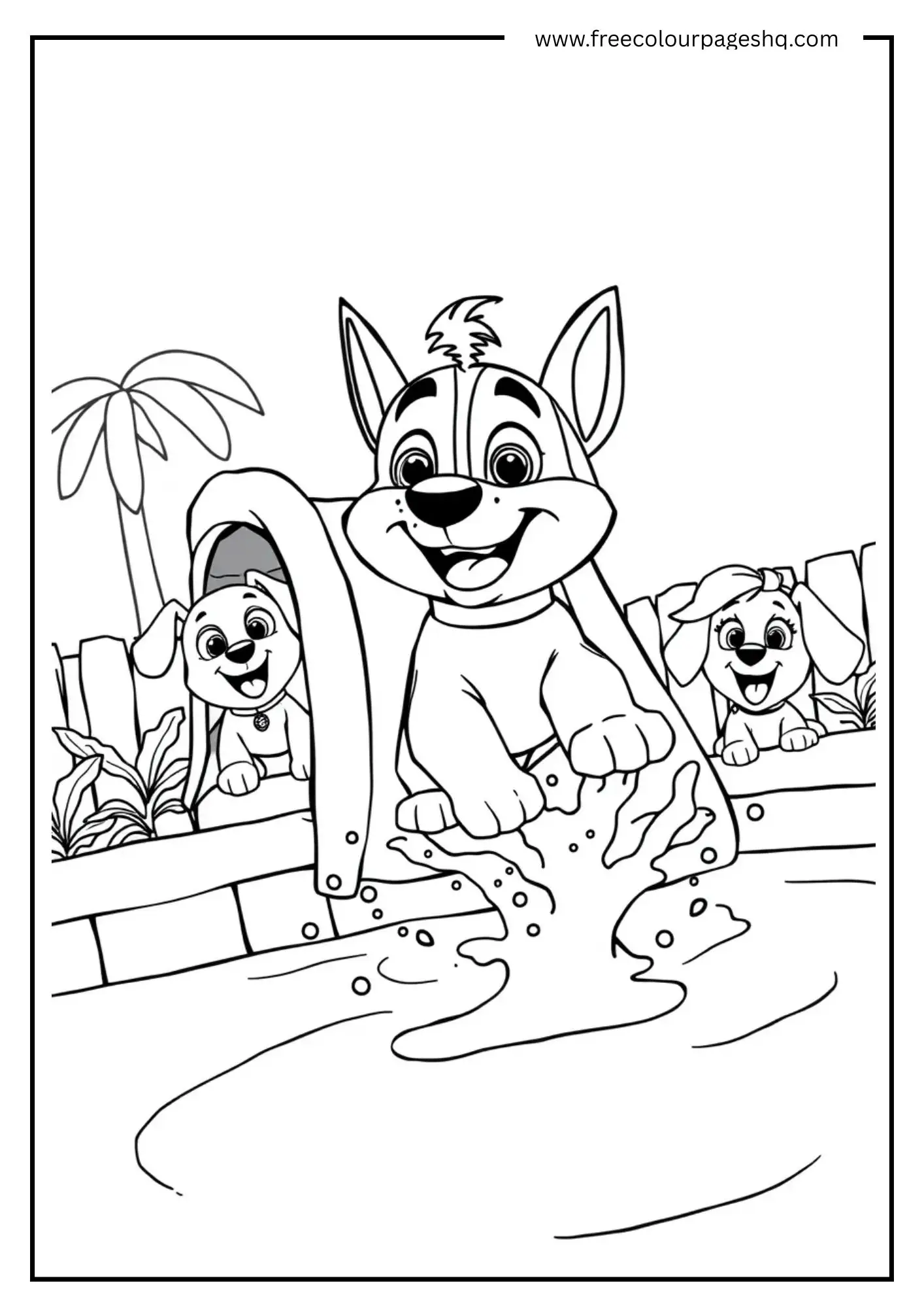 Zuma at the Water Park