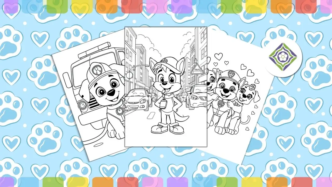 Coloring pages paw partol Coloring Pages