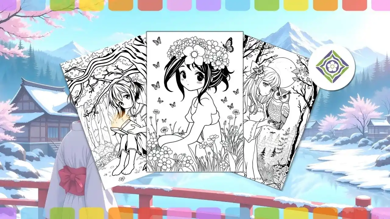 Anime Coloring pages