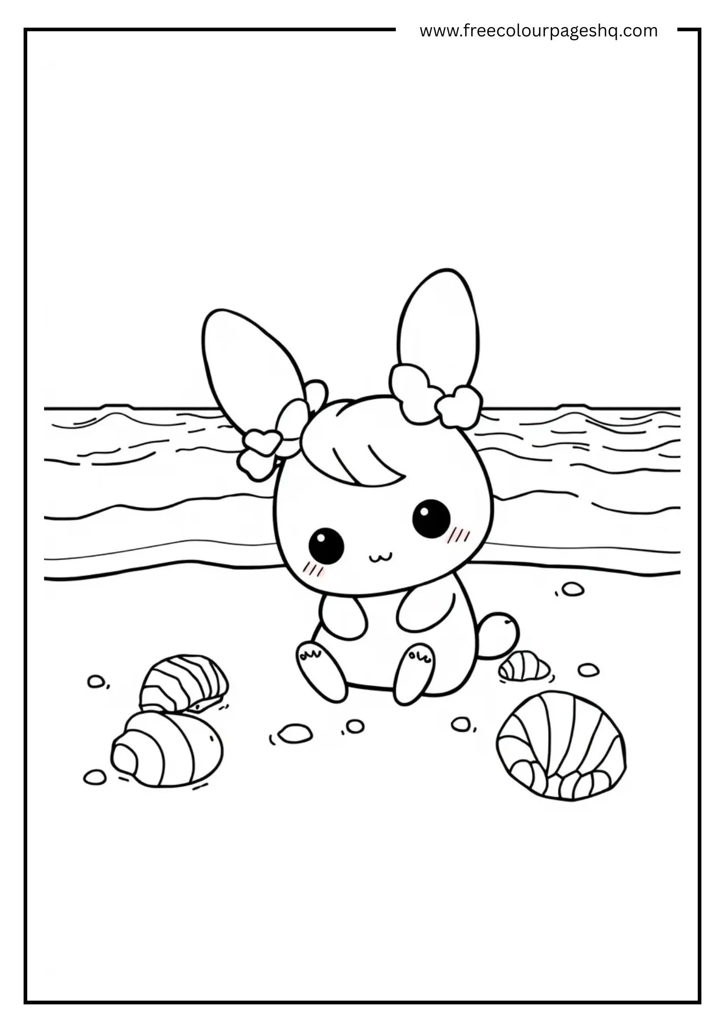 Cinnamoroll Beach Fun