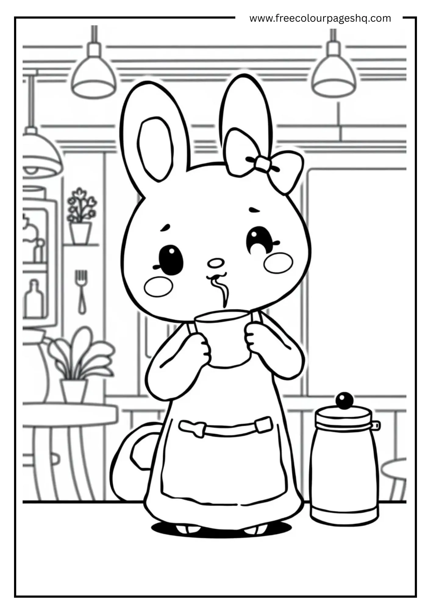 Cinnamoroll Café Worker
