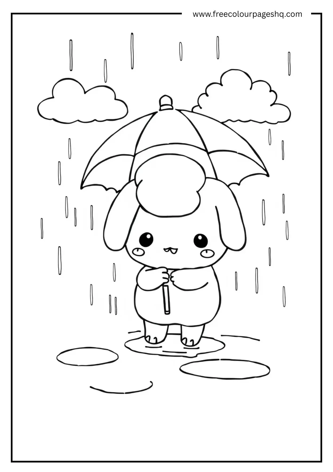 Cinnamoroll Rainy Day