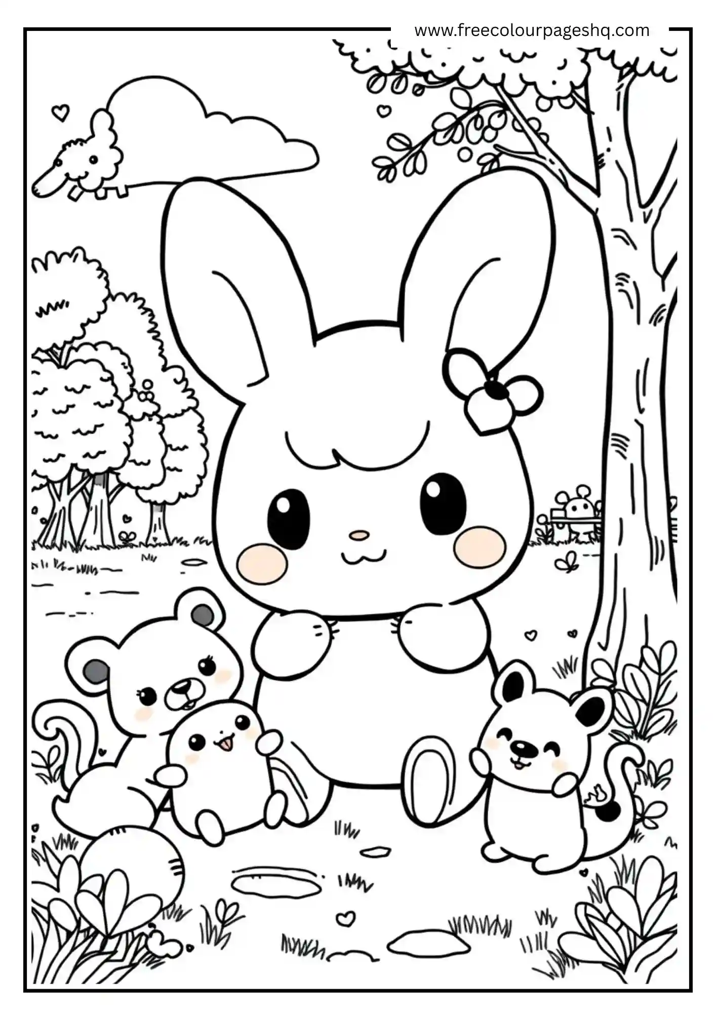 Cinnamoroll with Cute Friends