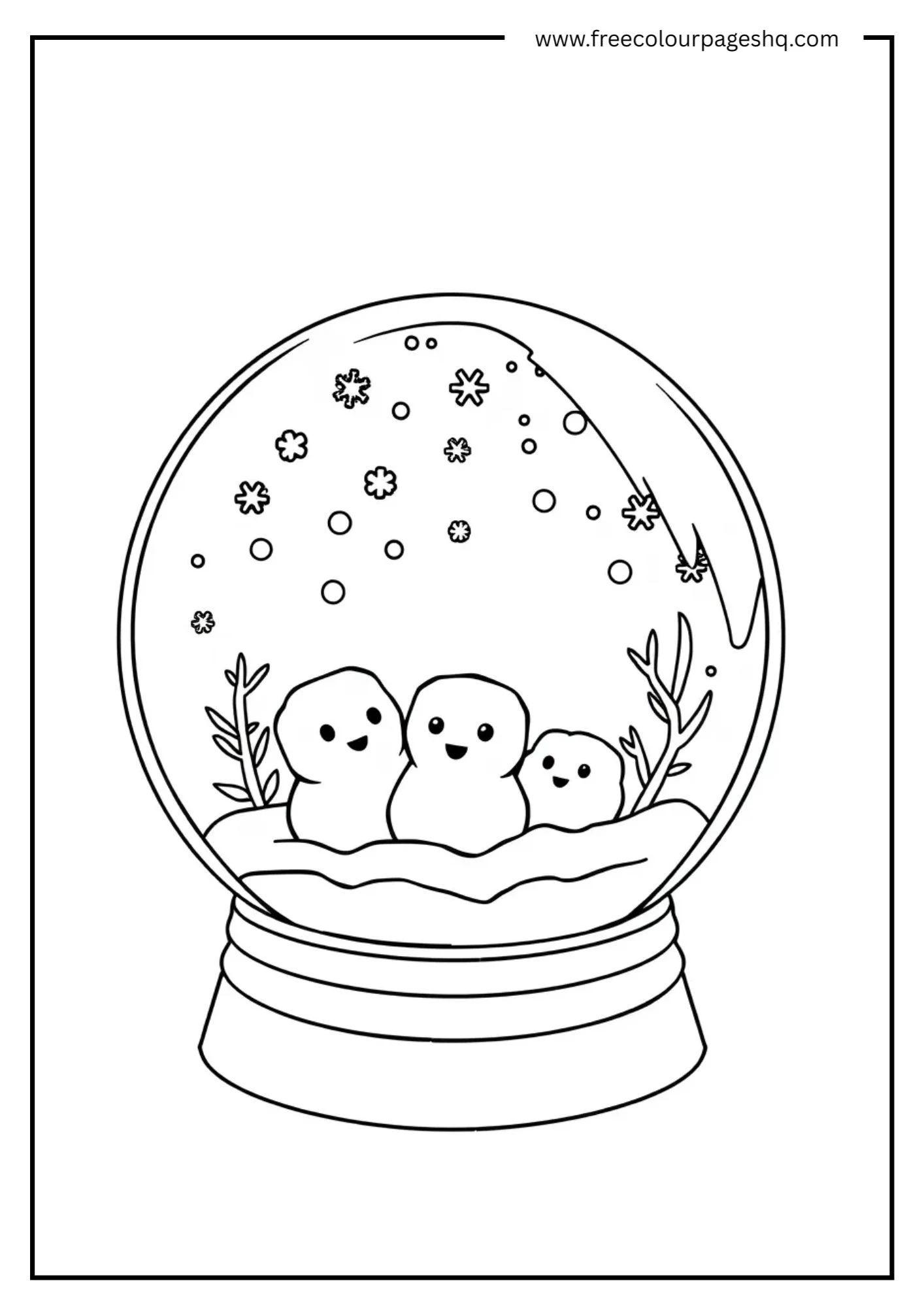 Crystal Snow Globe