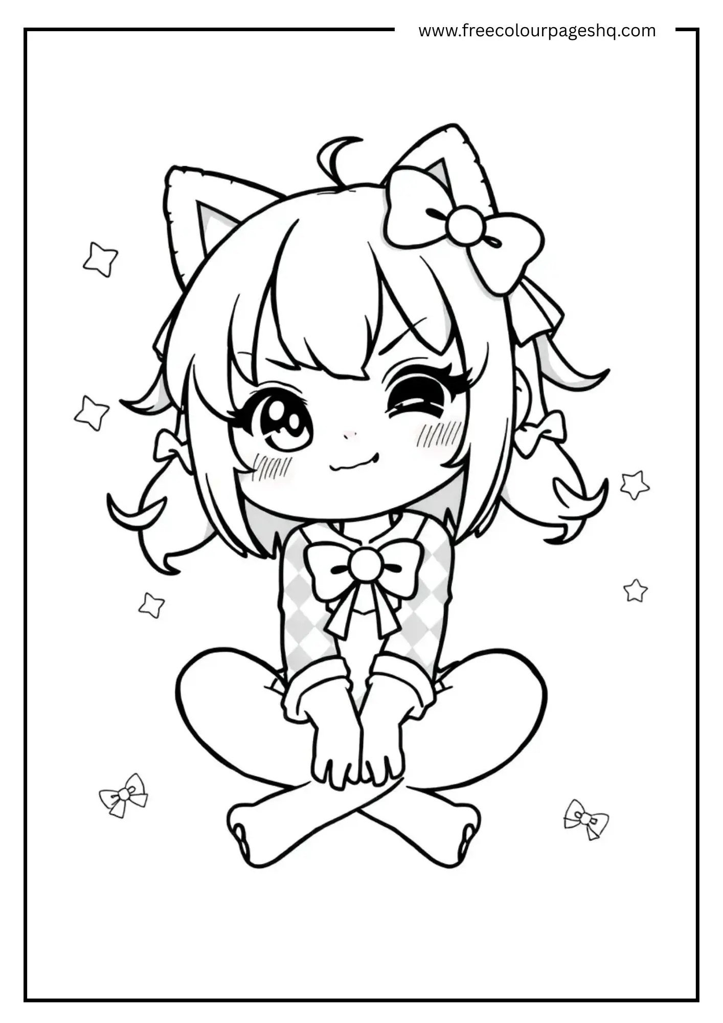 Cute Kuromi Pose Cute Kuromi Pose