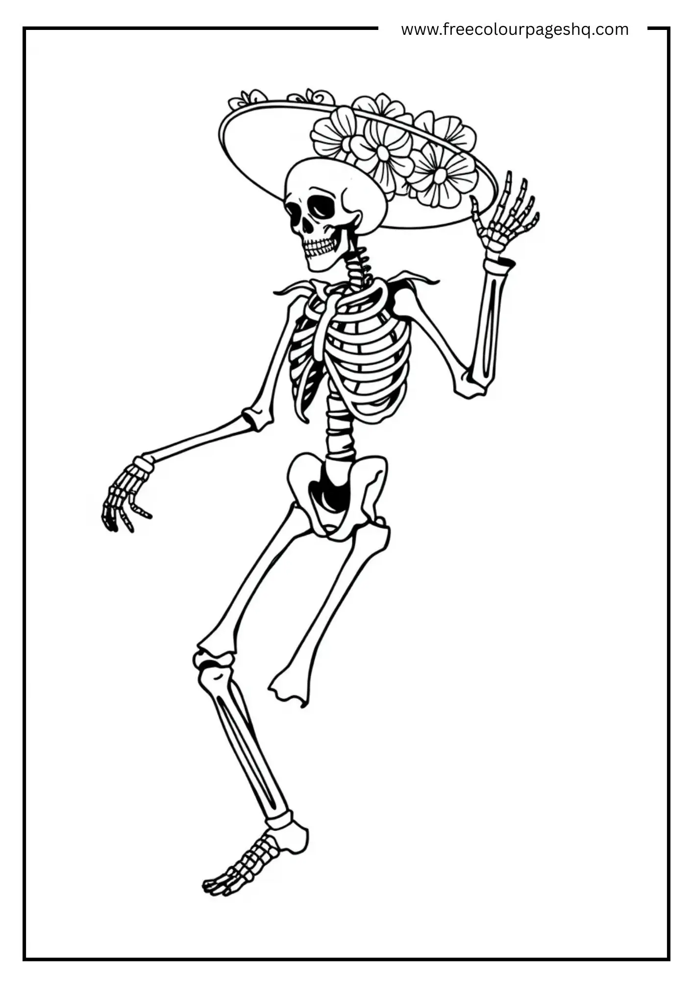 Decorated Skeleton Dancer Decorated Skeleton Dancer