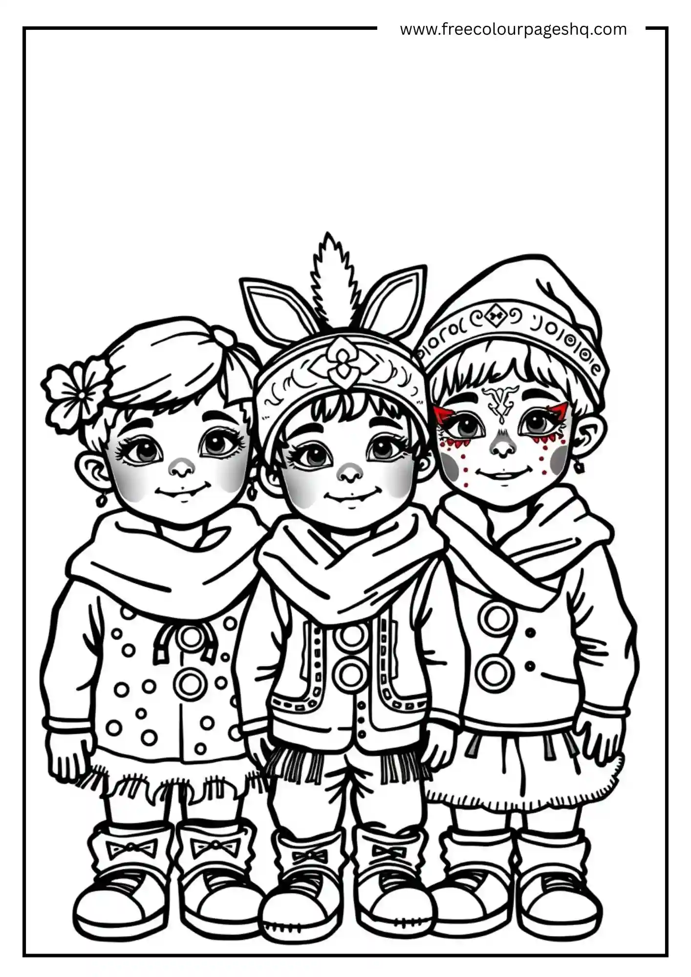 Día de los Muertos Dress-Up Día de los Muertos Dress-Up