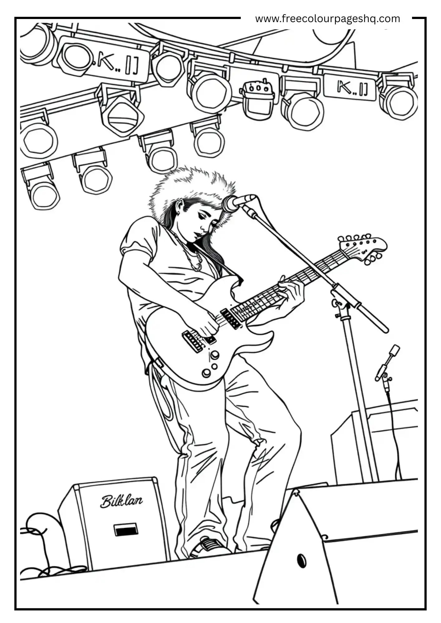 Festival Stage Guitarist Festival Stage Guitarist