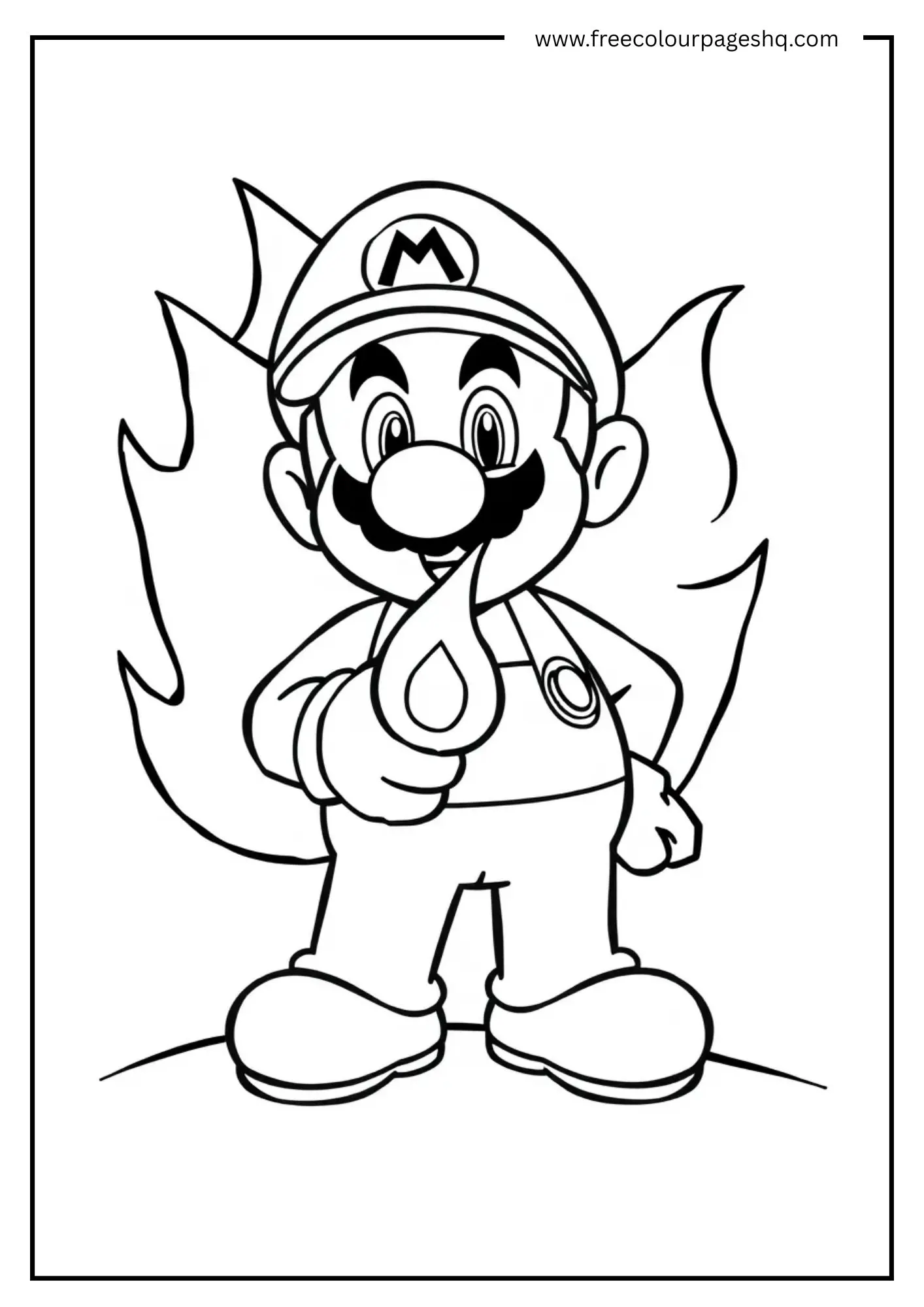 Fire Flower Mario