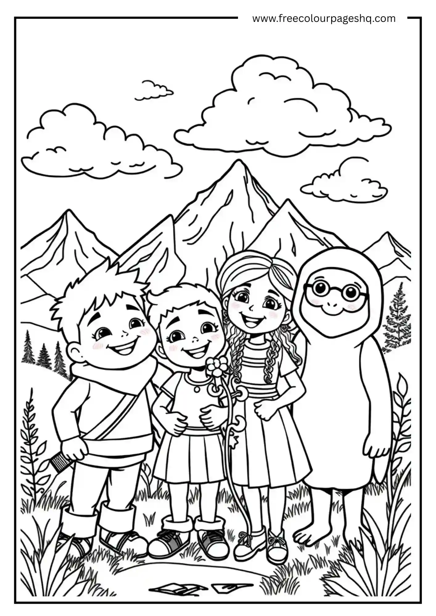 Full Cast Happy Scene