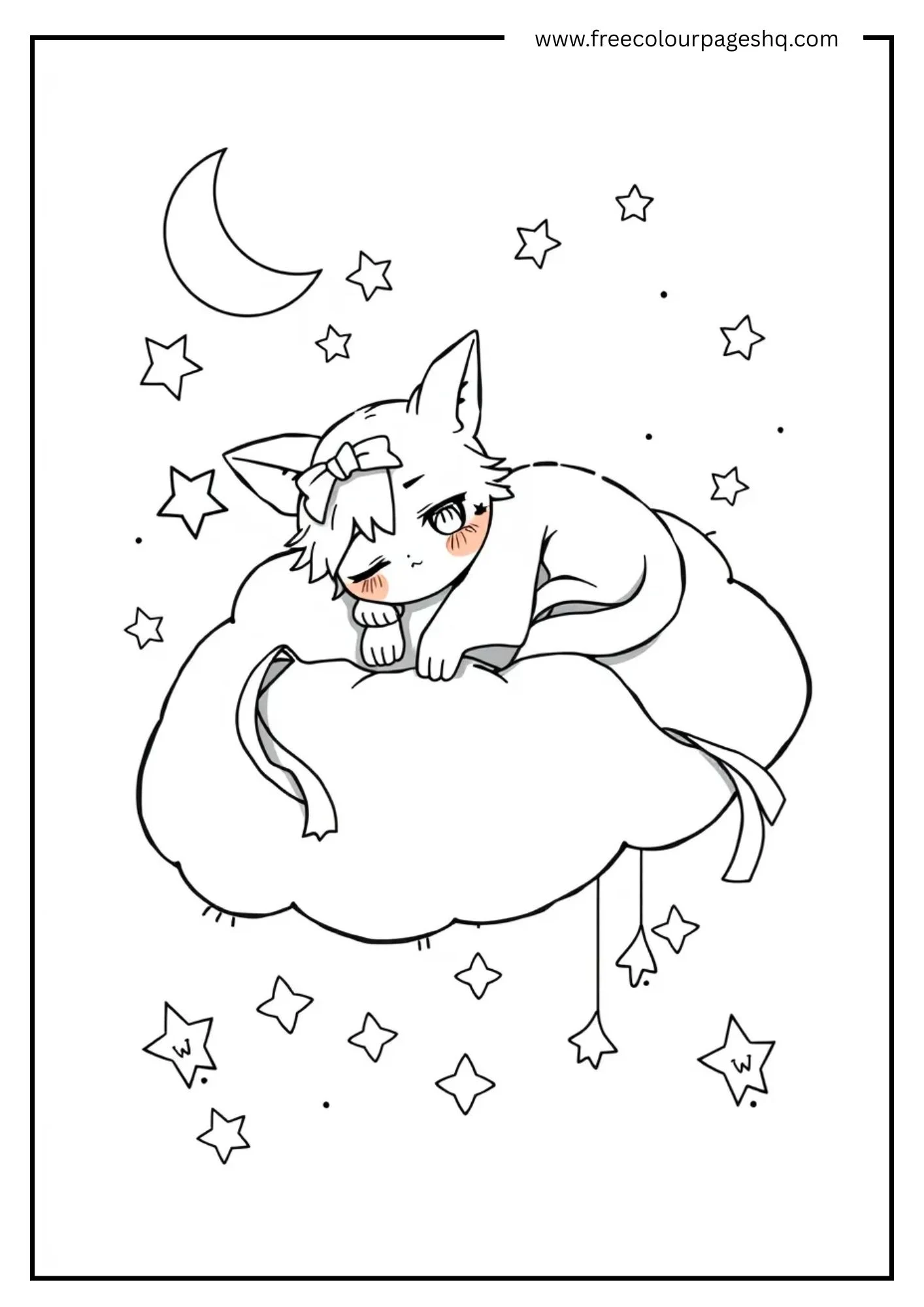 Kuromi Dreaamy Night Clouds