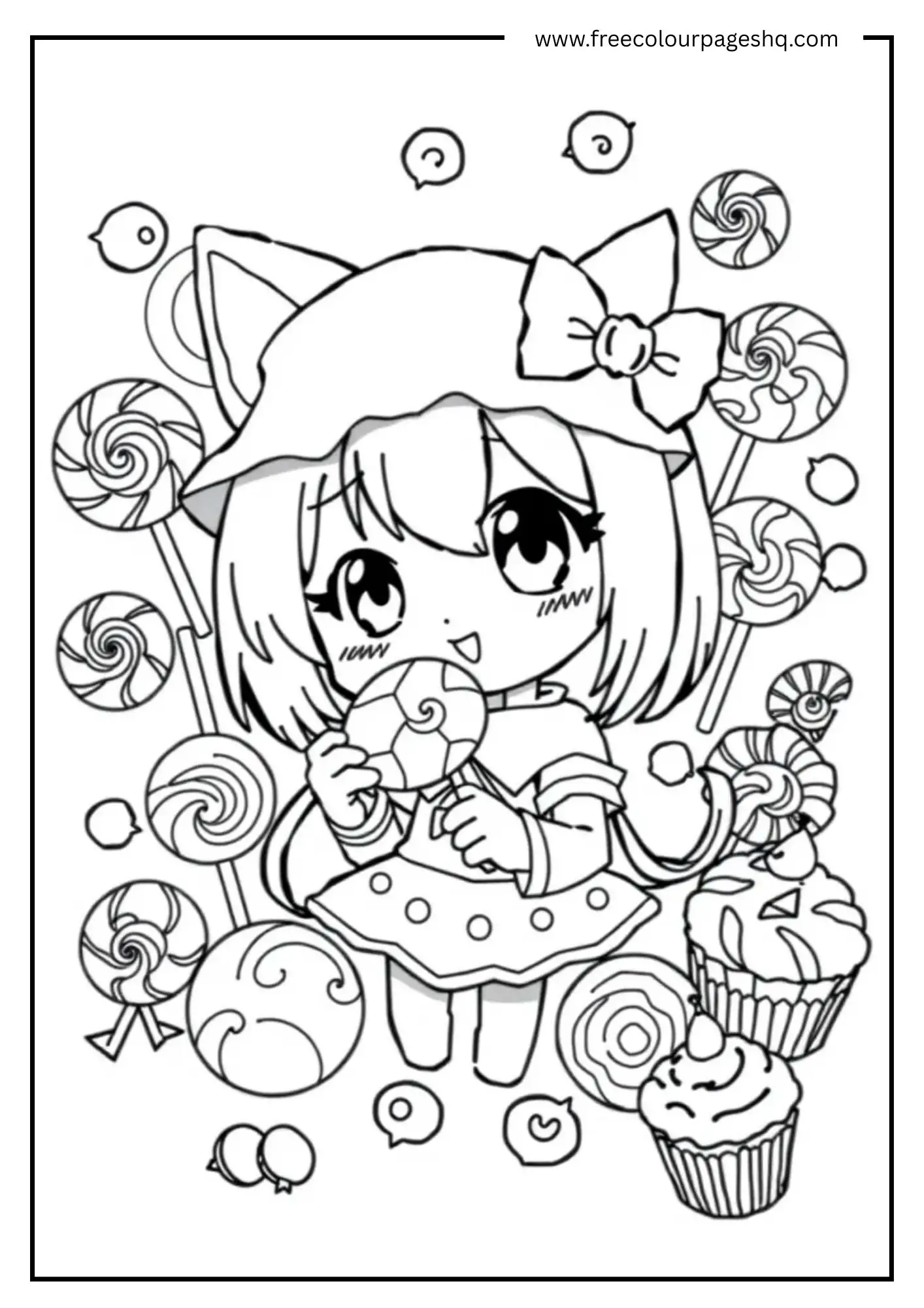 Kuromi with Candy Kuromi with Candy