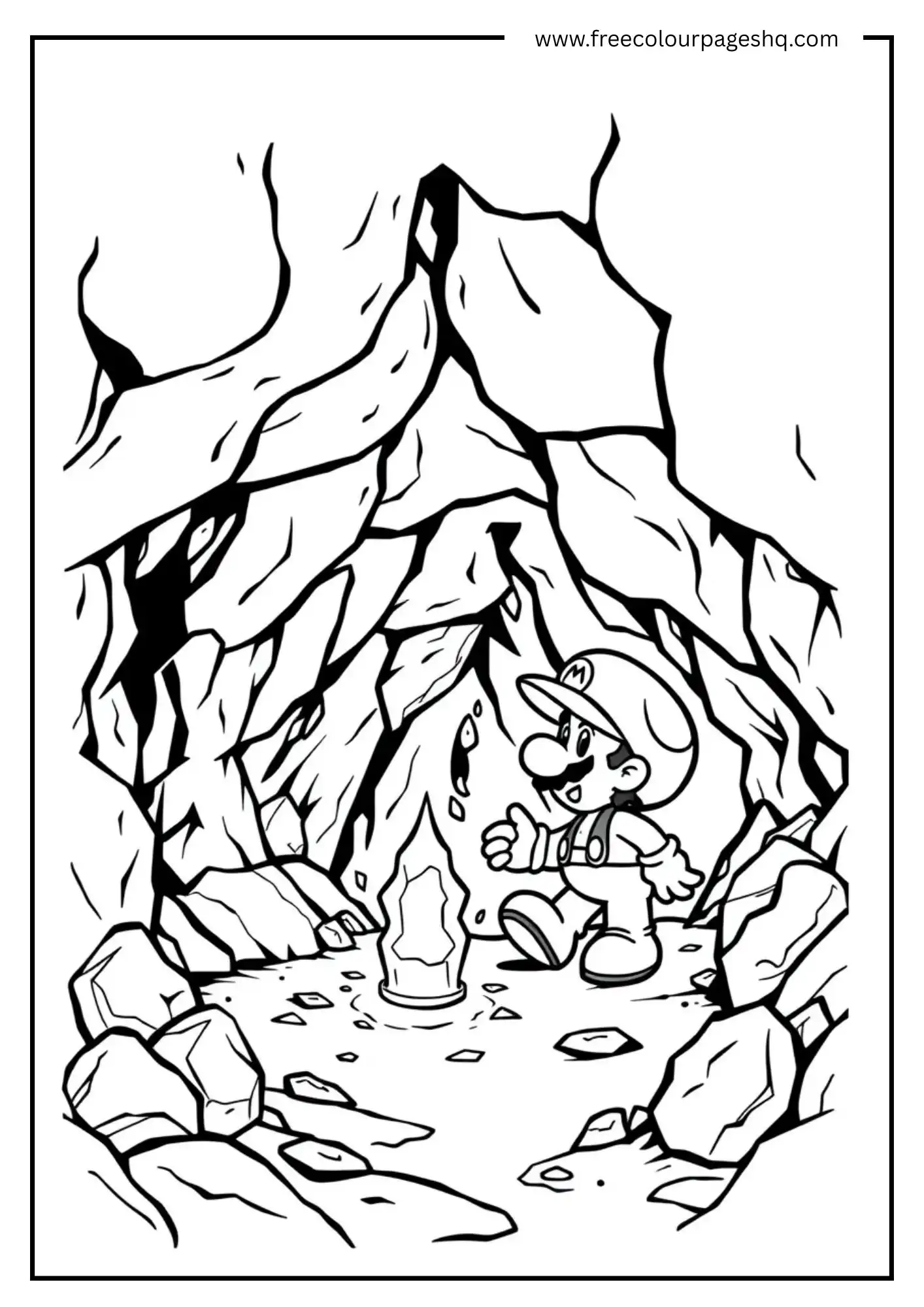 Mario & Toad Cave Mission