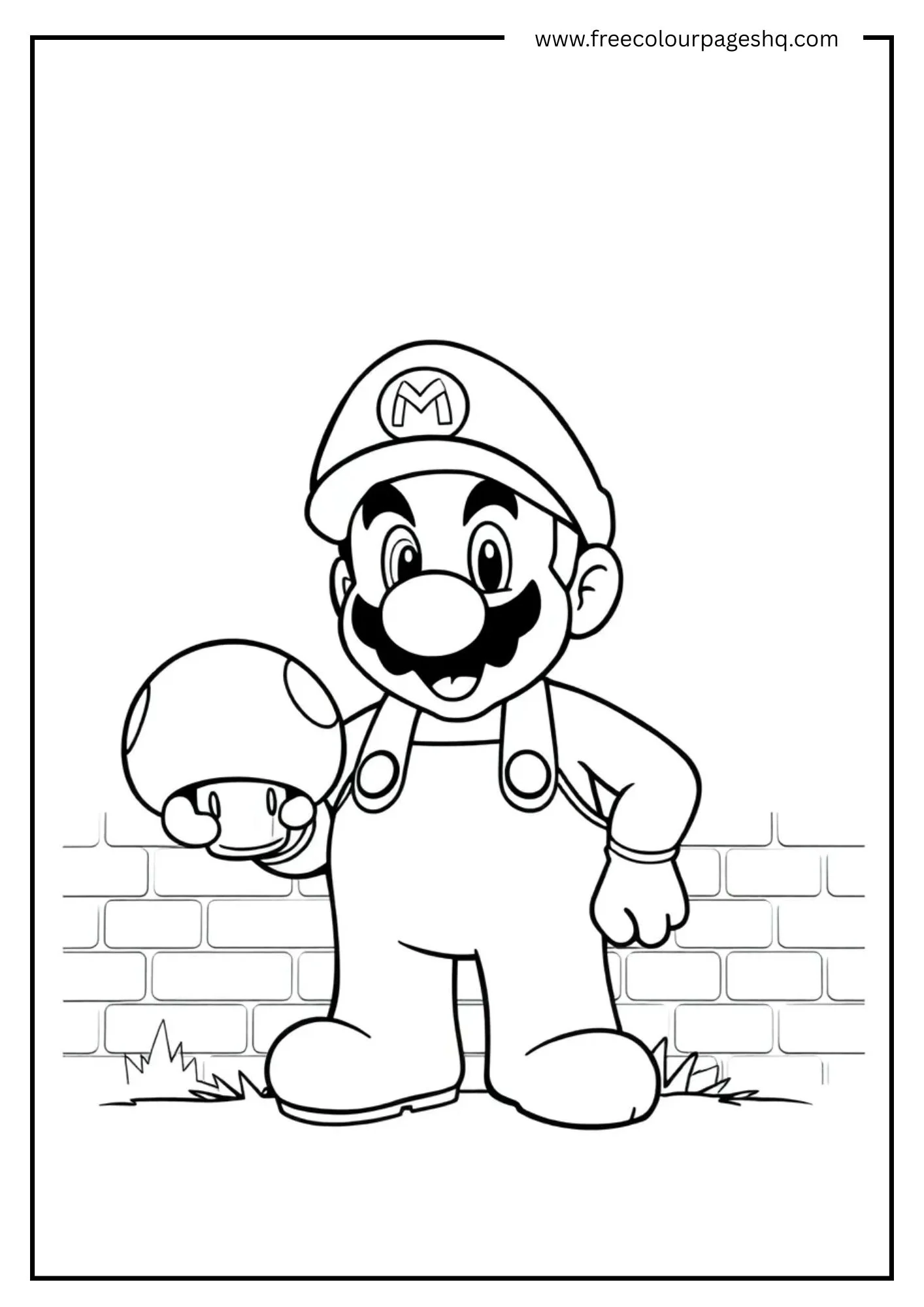 Mario with Super Mushroom