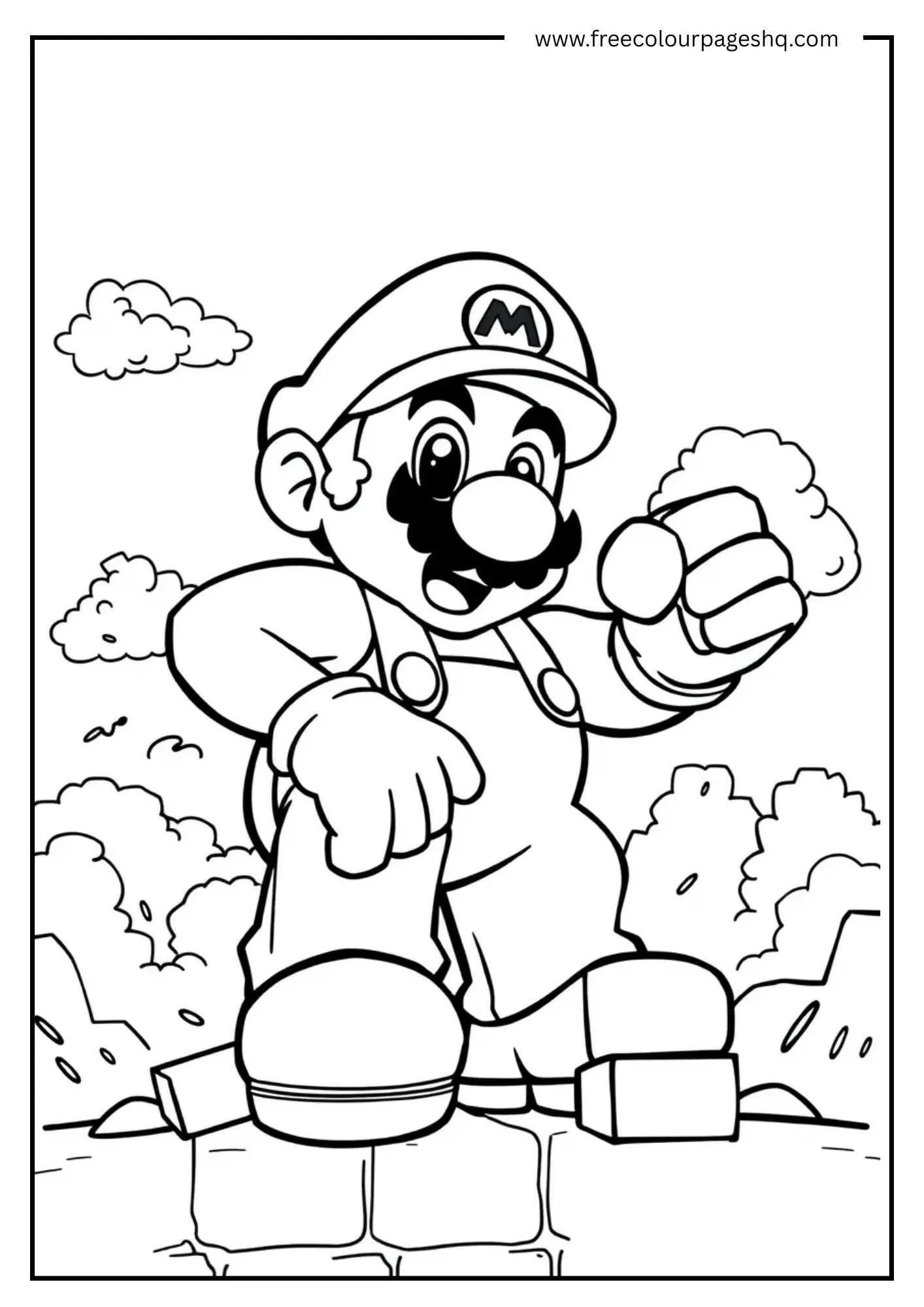 Mega Mario Stomping Ground