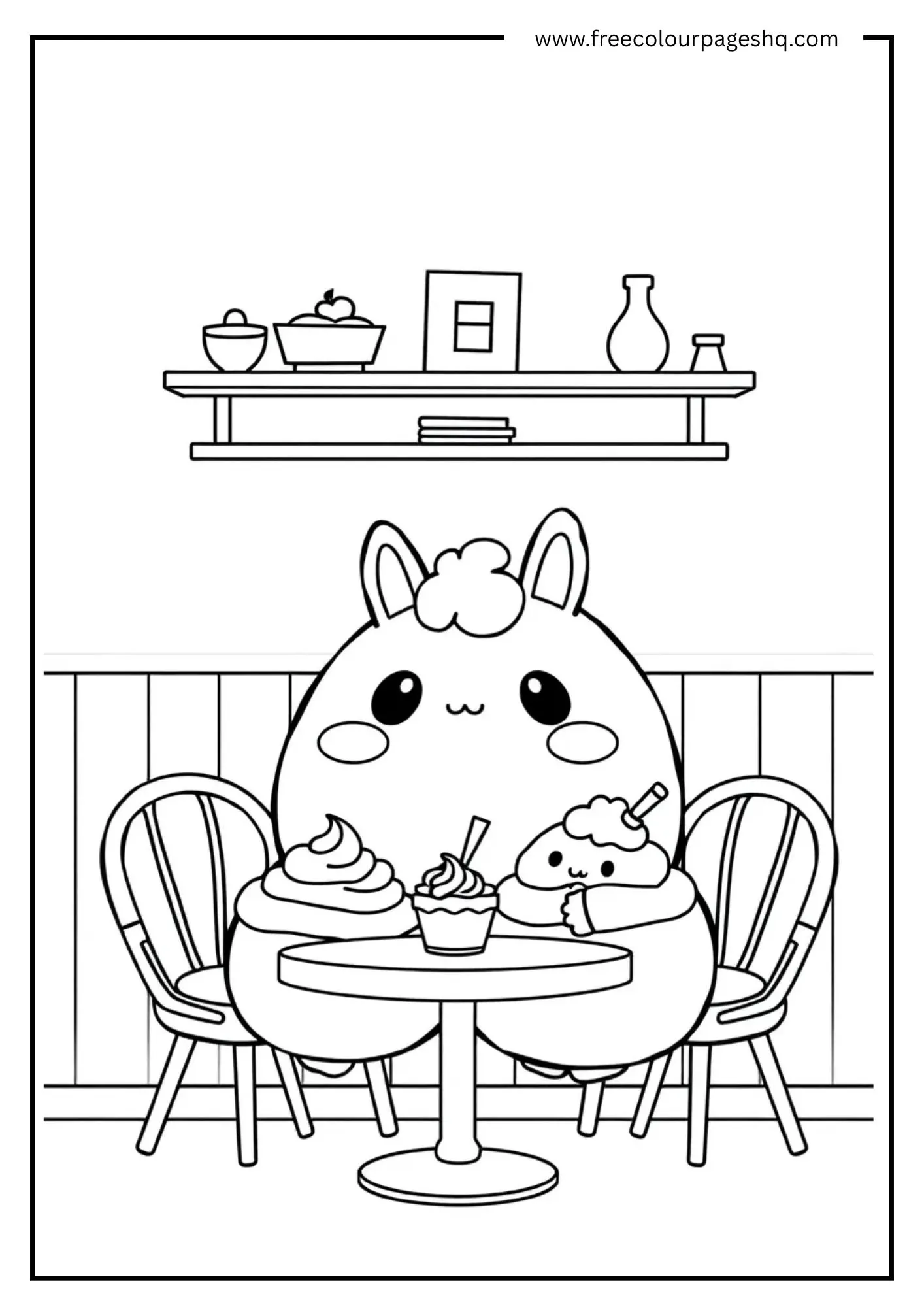 Pompompurin Dessert Café