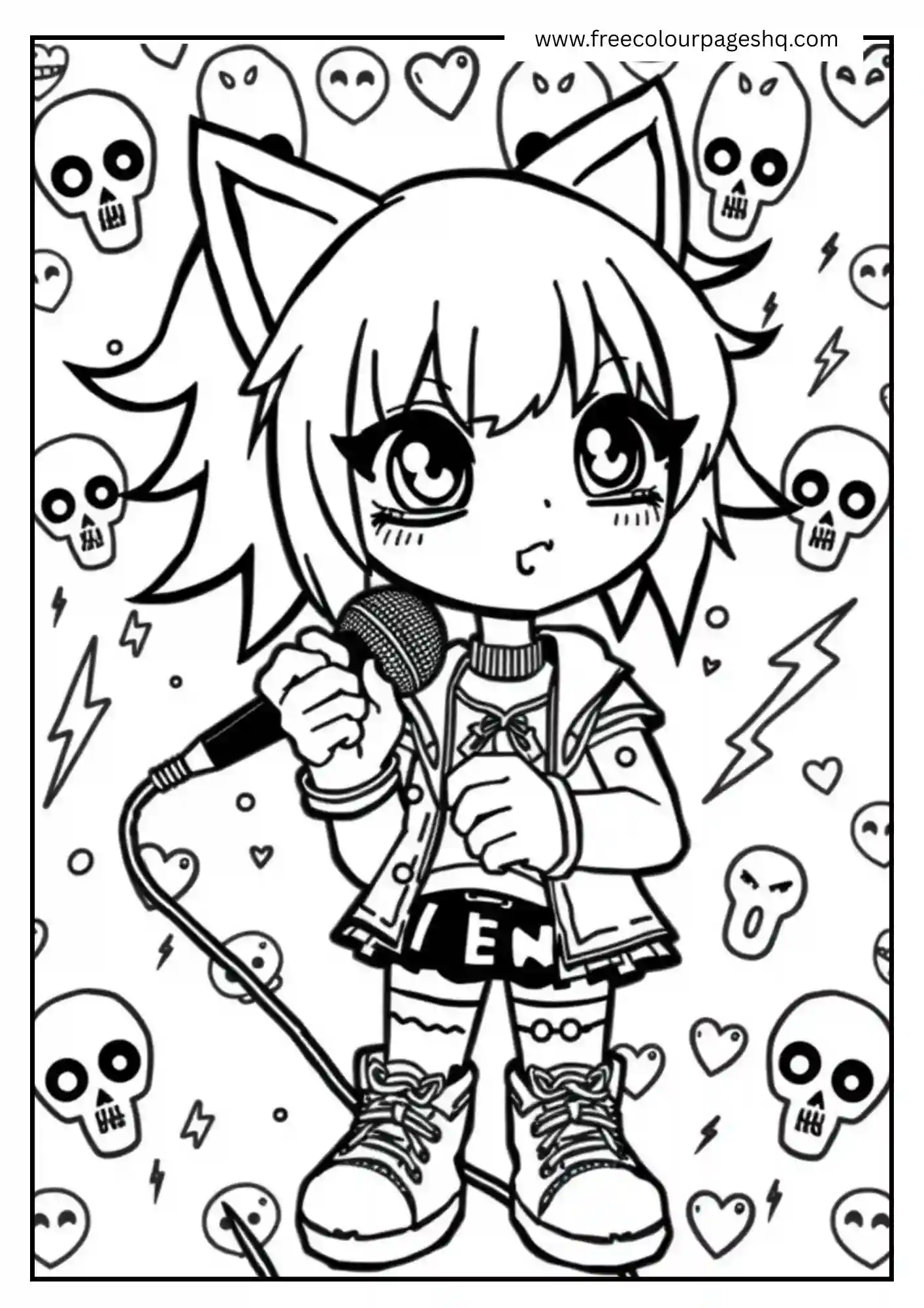 Punk Rock Kuromi Punk Rock Kuromi