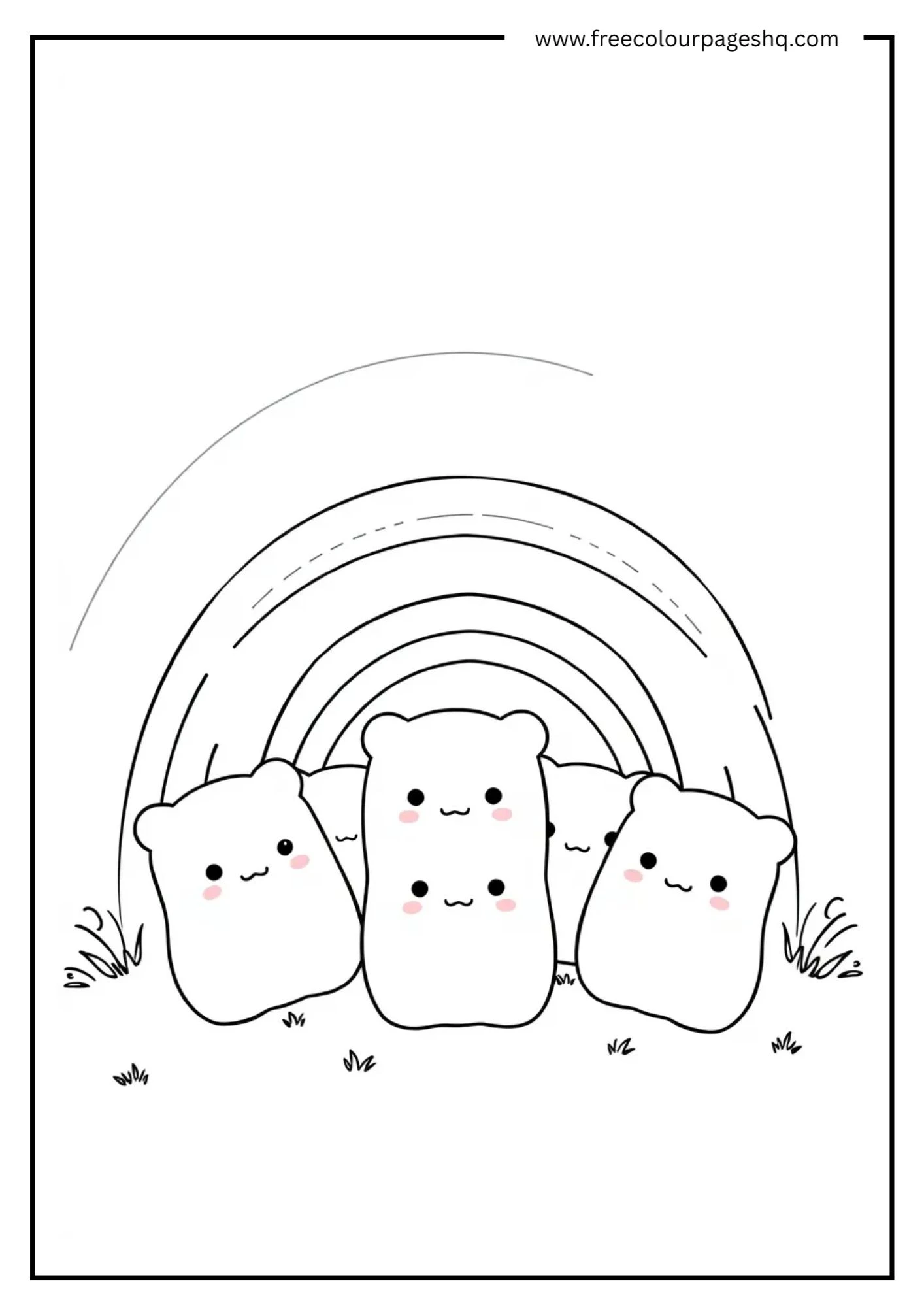 Soft Pastel Rainbows