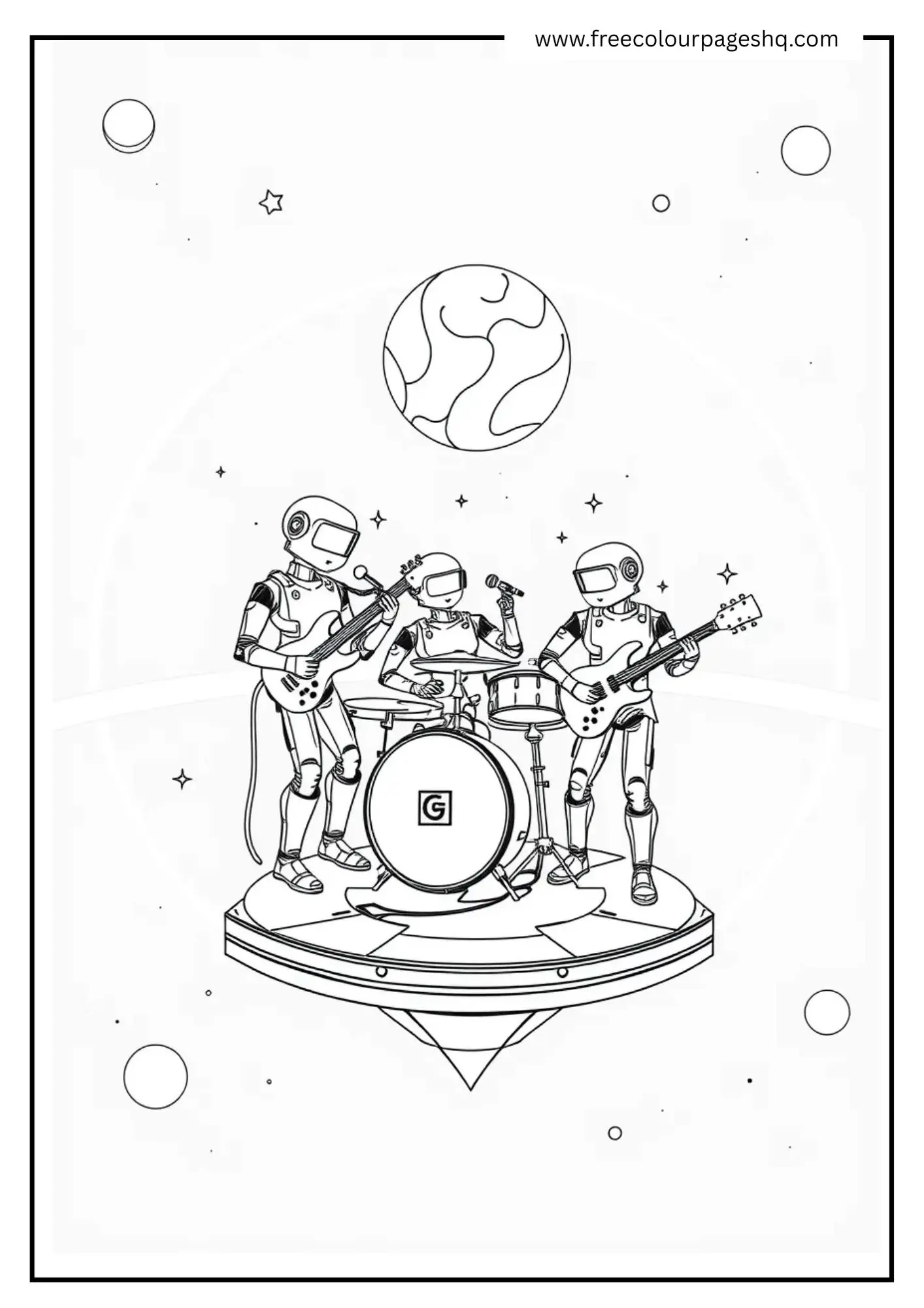 Space Hologram Band