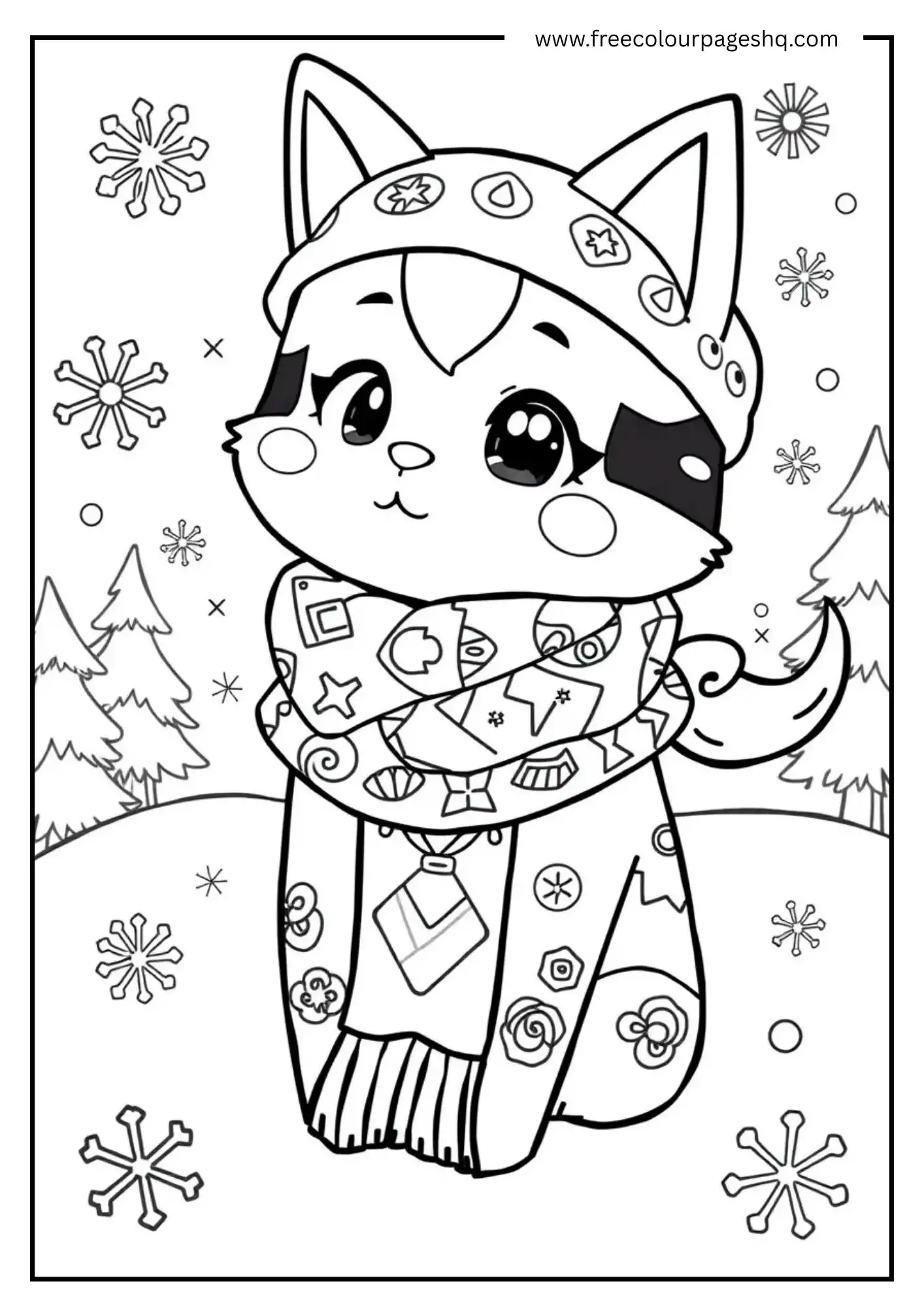 Winter Kuromi Scene Winter Kuromi Scene