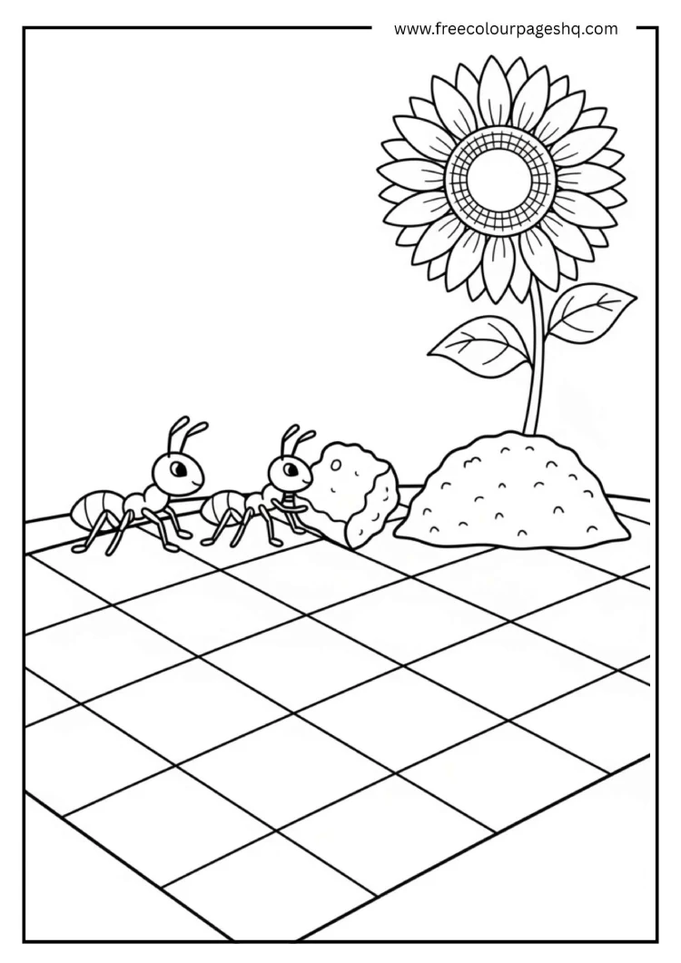 Busy Ants Picnic
