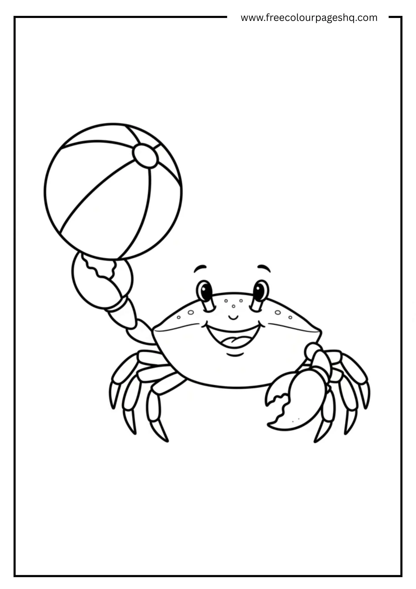 Mr. Crab’s Beach Ball