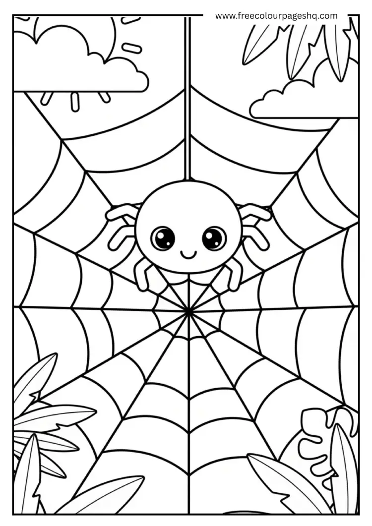 Spider on a Web