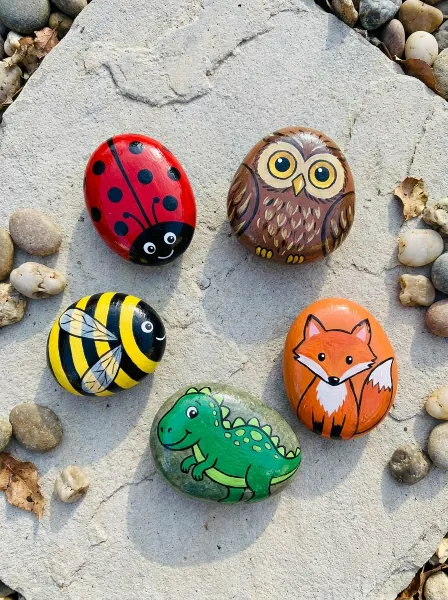 Animal and Wildlife Rock Painting Ideas
