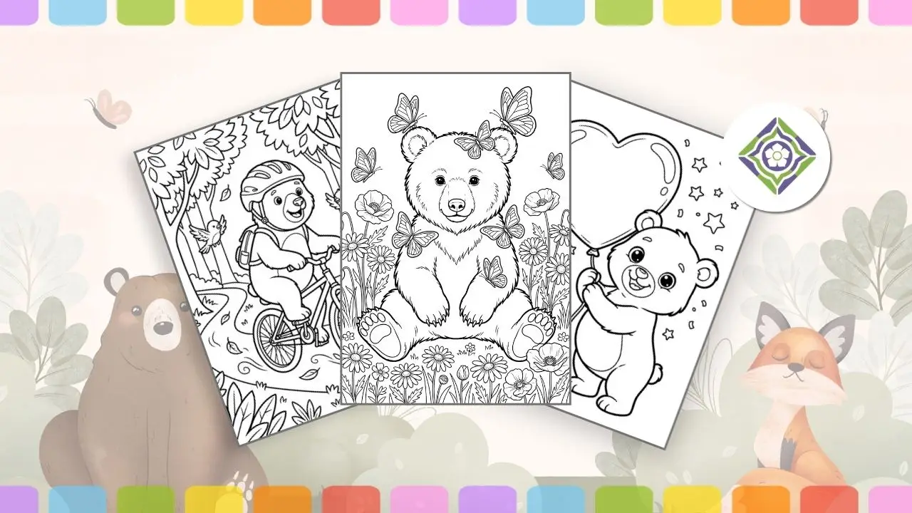 Bear Coloring Pages