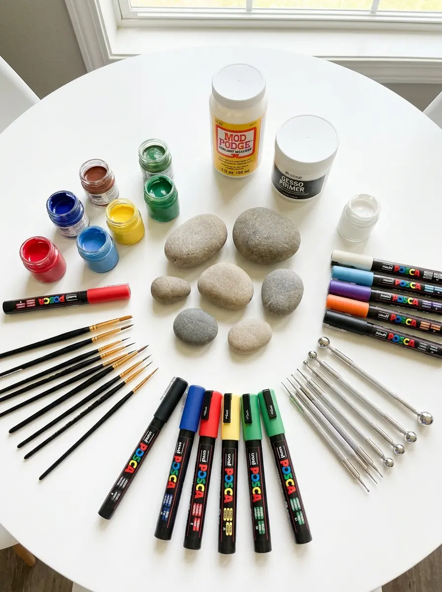 Essential Rock Painting Supplies