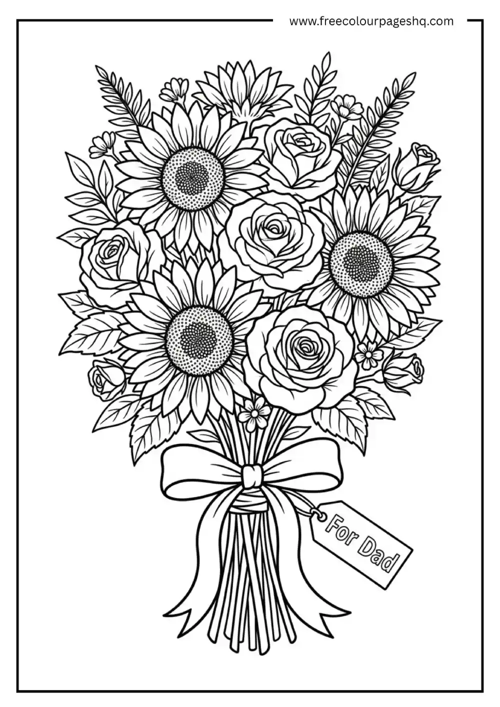 Father's Day Flower Bouquet Father's Day Flower Bouquet