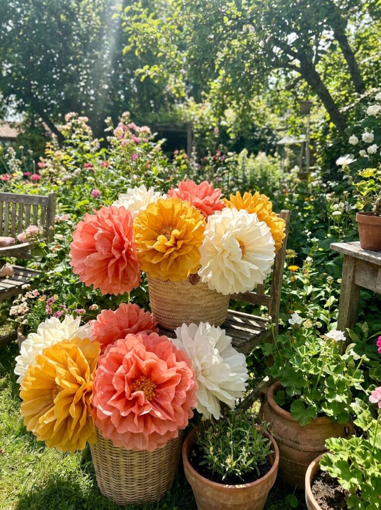 DIY Giant Paper Flowers