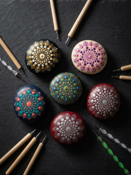 Mandala Rock Painting Ideas