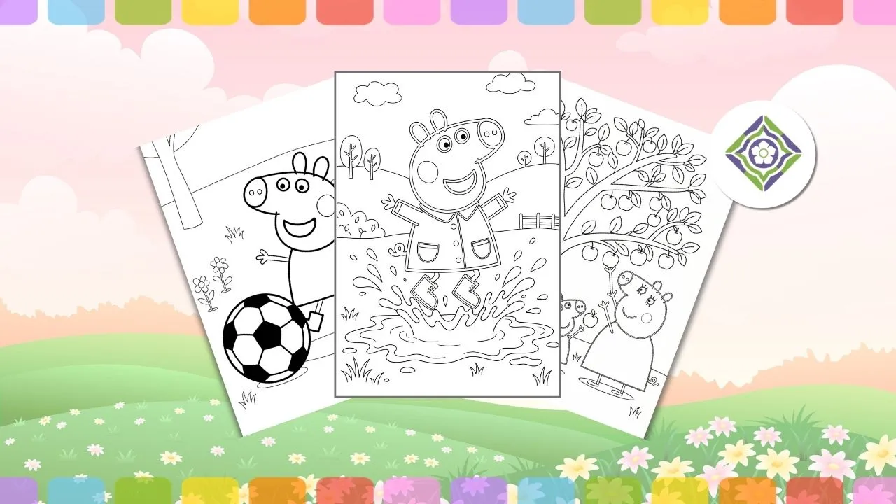 Peppa Pig Coloring Pages