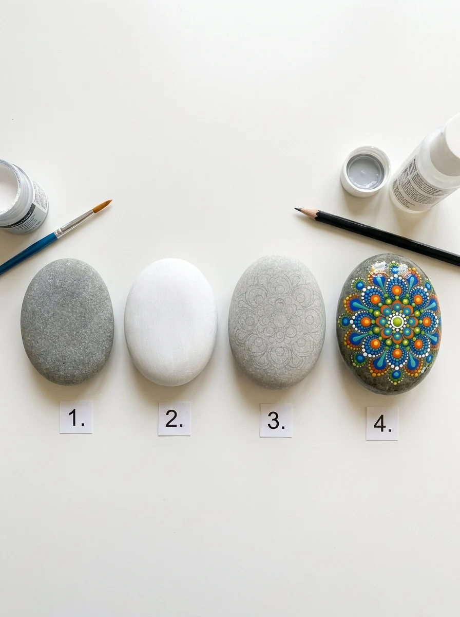 Rock Painting Techniques Step by Step