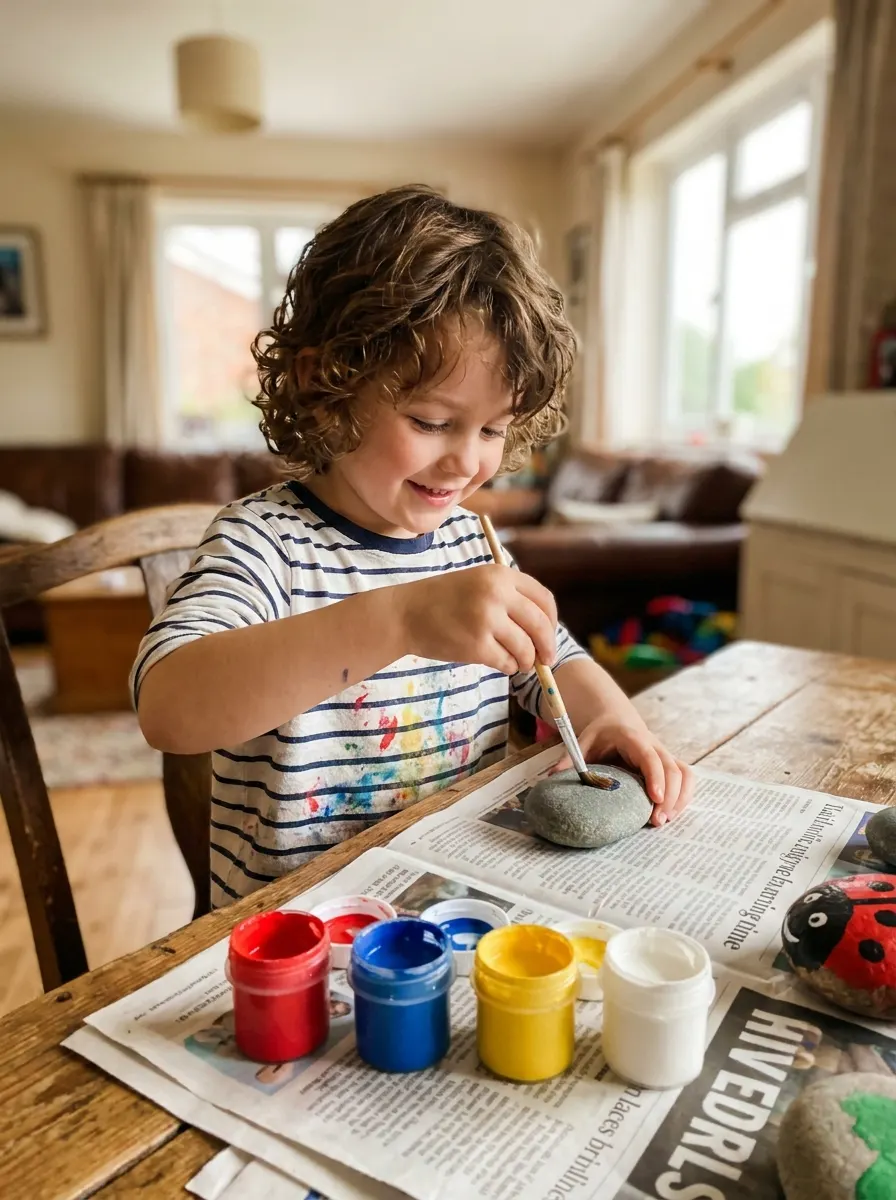 Rock Painting with Kids