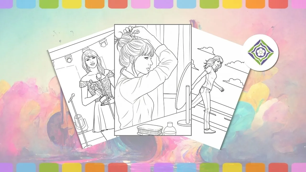Taylor Swift Coloring Pages