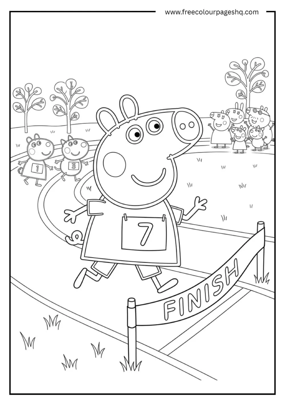 peppa-pig-sports-day-race-coloring-page