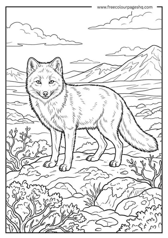 Arctic Fox Summer Coat Arctic Fox Summer Coat