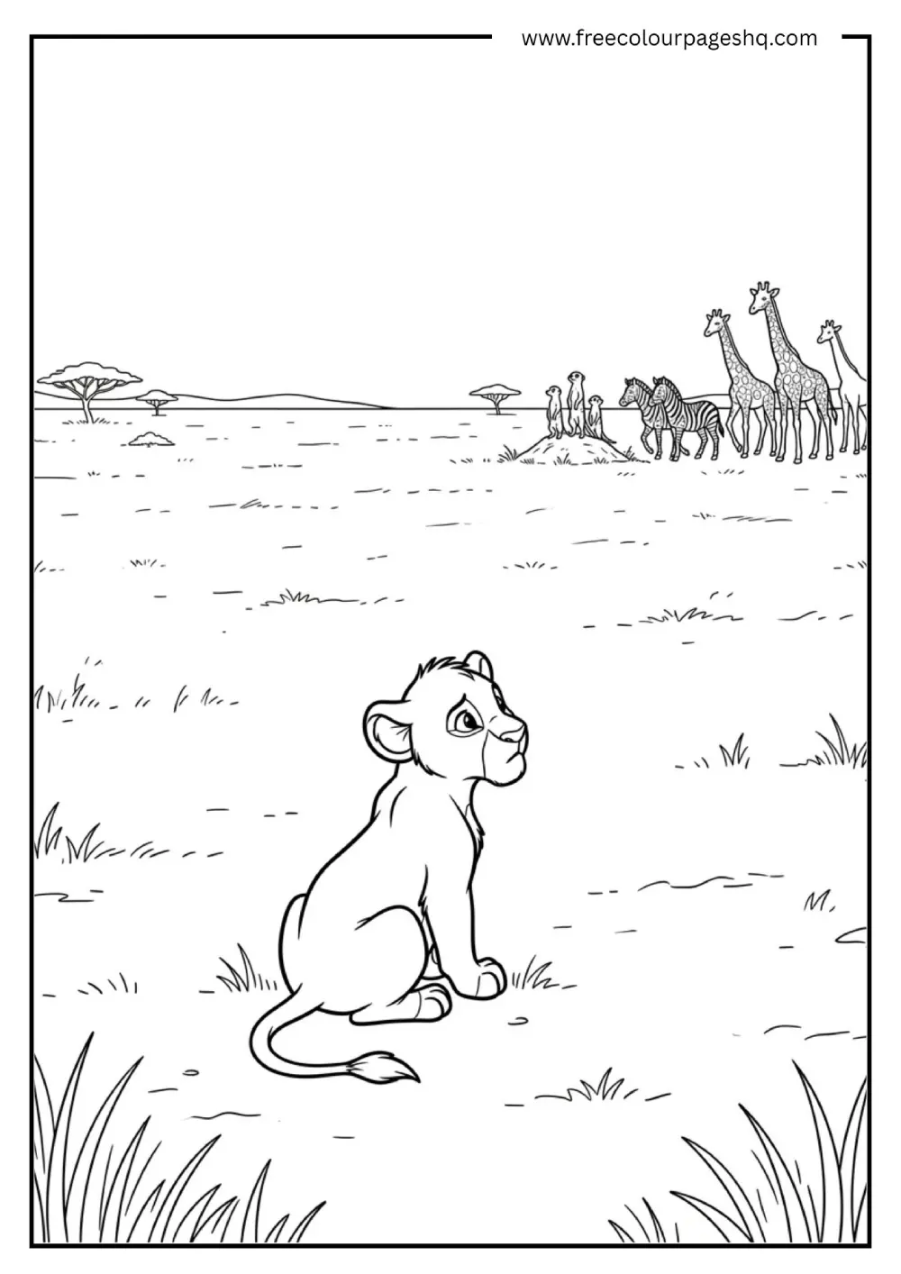 Lion Cub Lost and Found